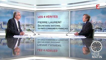 4 vérités - Pierre Laurent : "Notre travail est de construire un nouveau projet de gauche"