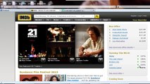 شرح موقع IMDB - كيفية انشاء حساب