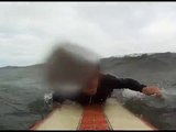 Surfing in Skåne, Sweden. Filmed with Go Pro.