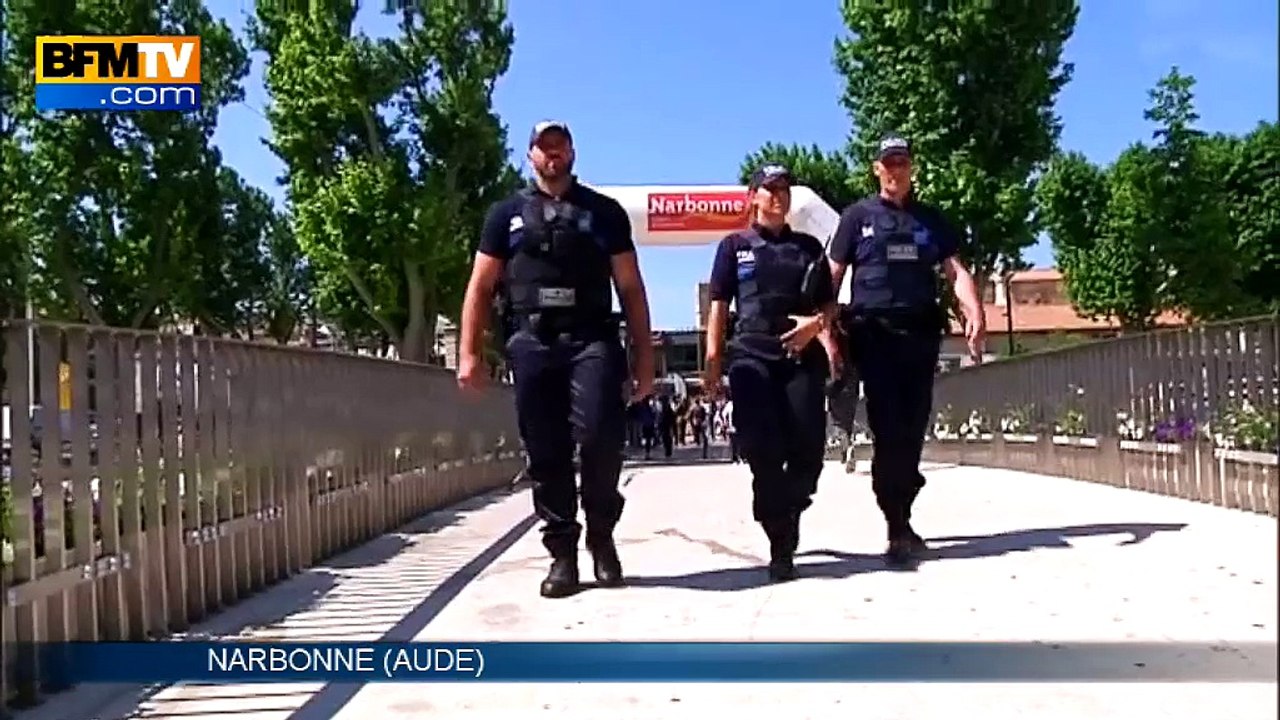 Narbonne: la police municipale équipée de caméras GoPro - Vidéo Dailymotion