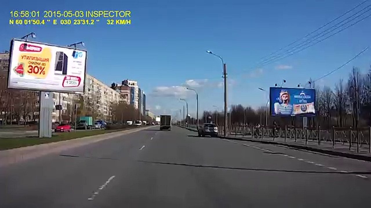 Un skateboardeur très très chanceux!!!