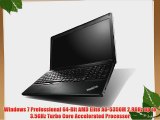 Lenovo ThinkPad Edge E545 20B20011US AMD Elite 15.6 Windows 7 Professional Business Notebook