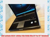 Dell Latitude D520 1.66Ghz/1GB/60GB/Win XP Pro/15 Notebook