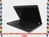 Lenovo ThinkPad Edge E555 15.6-inch AMD A6-7000 16GB RAM 250GB SSD AMD Radeon Business Laptop