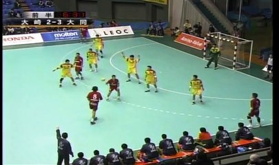 2007ハンドボール全日本総合男子決勝　大崎 vs 大同（前半ハイライト）