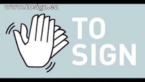 ToSign, video vocabolario fraseologico della Lingua dei segni - Radio 1 Rai - 17 ottobre 2010