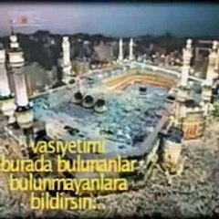 Hz. Muhammed (S.A.V) - Veda Hutbesi