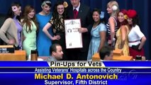 Pin-Ups For Vets Honored by LA County Board of Supervisors