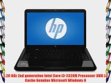 HP 2000-2B89WM 16-Inch Laptop (2.20GHz 2nd generation Intel Core i3-2328M Processor 4GB DDR3