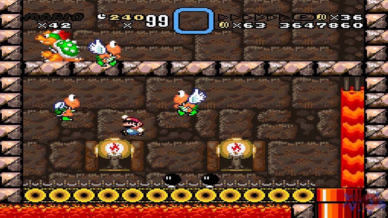 [Hack] SMW : The Secret of the 7 Golden Statues [17] Le Château Final