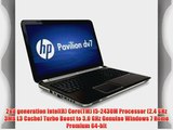 HP Pavilion DV7T DV7 Laptop / Intel CoreTM i5-2430M Processor/ USB 3.0 / 17.3 HD Display /