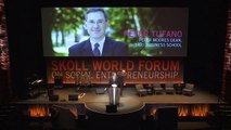 Peter Tufano at the Opening Plenary of the Skoll World Forum 2012
