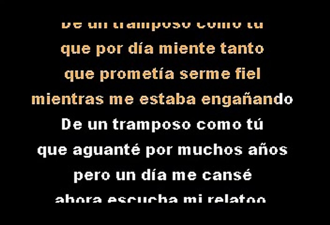 Karina - Con la misma moneda KARAOKE COMPLETO