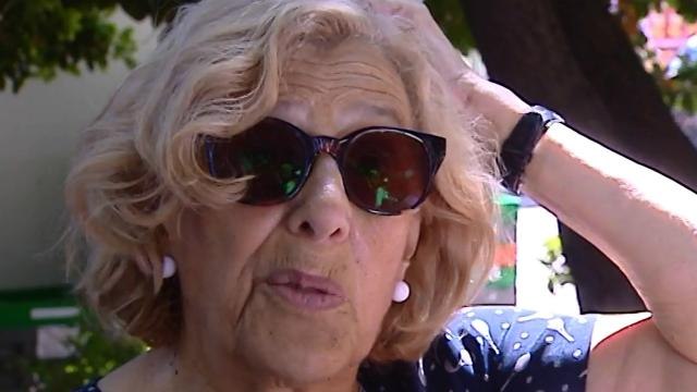 Carmena condena las agresiones a la prensa en la concentración de Colón