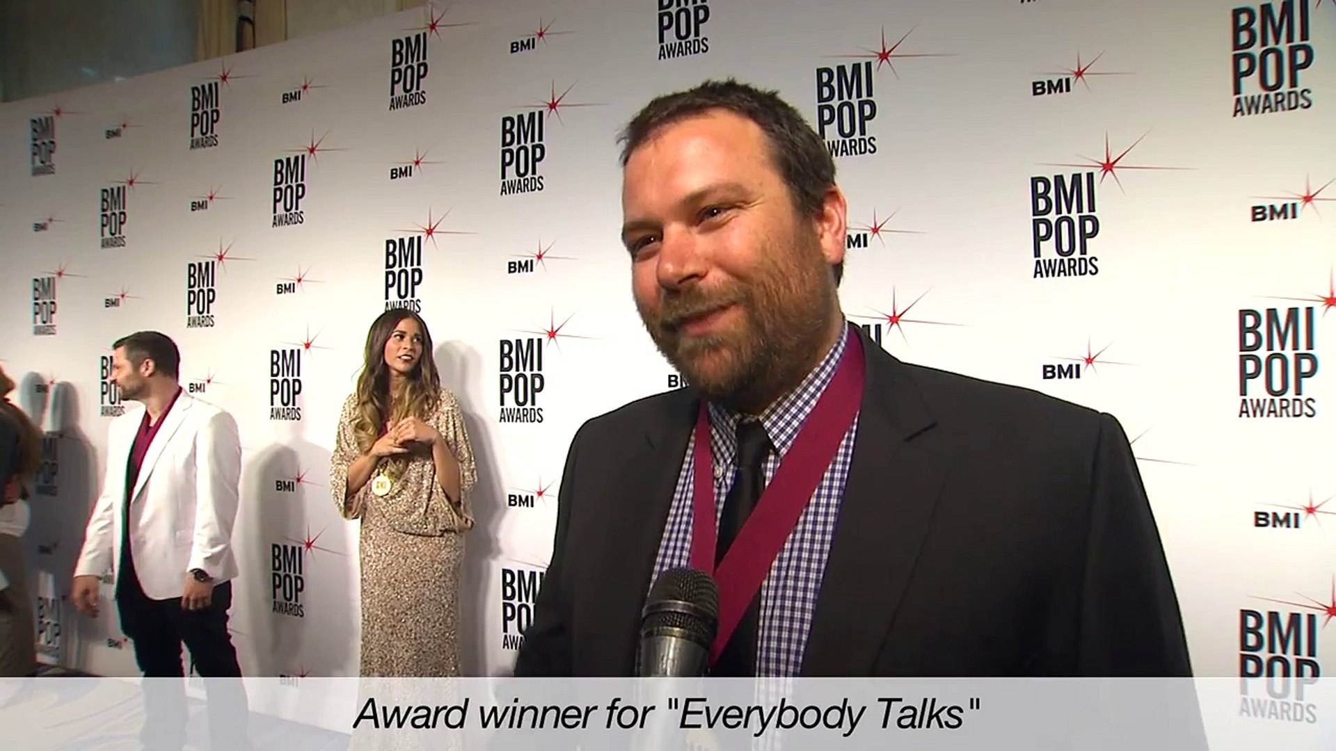 Tim Pagnotta Interviewed At The 2013 Bmi Pop Music Awards Video