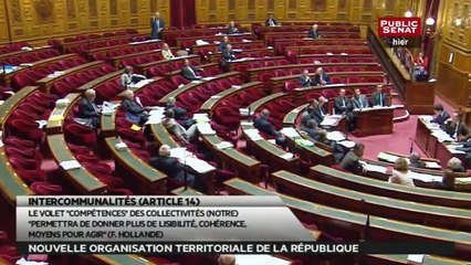 En séance - Suite de l'examen du Projet de Loi NOTRe