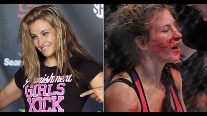 Combattantes UFC avant et après leur combat