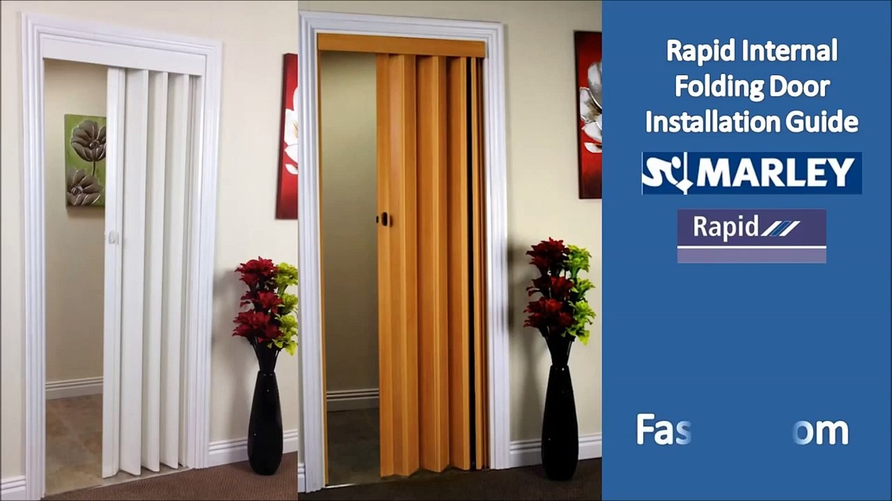 Marley Rapid Internal Folding Door Installation Guide video Dailymotion