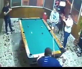 Share a friend who plays pool like this