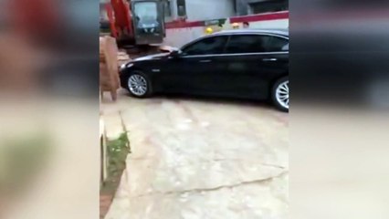 Böyle park cezası görülmedi!