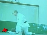 Raw Video:  Putin Shows Off Judo Moves
