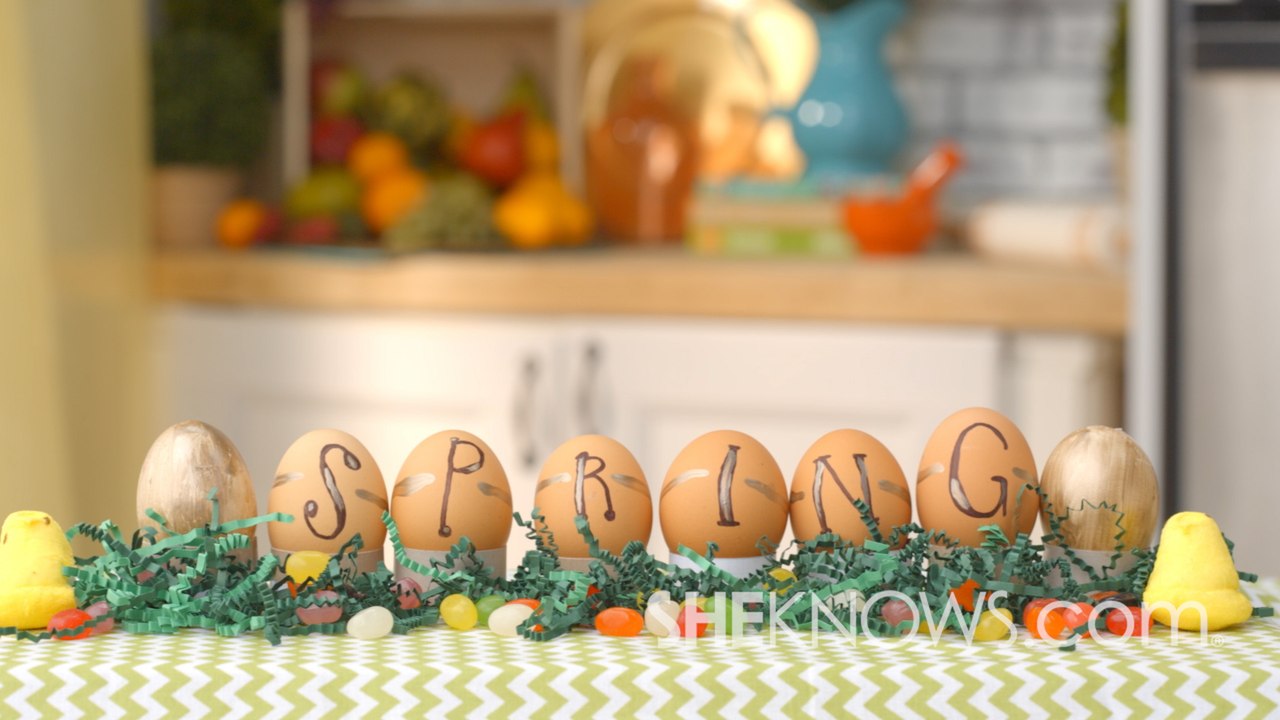 DIY Fortune Cookie Egg