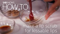 How To Make a Lip Scrub for Kissable Lips