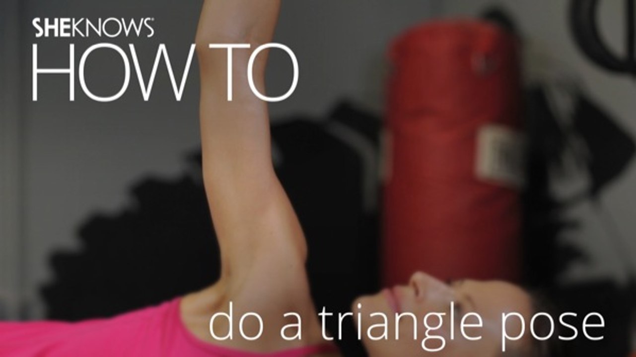 How To Do a Triangle Pose