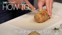 How to Make Potato Stamps