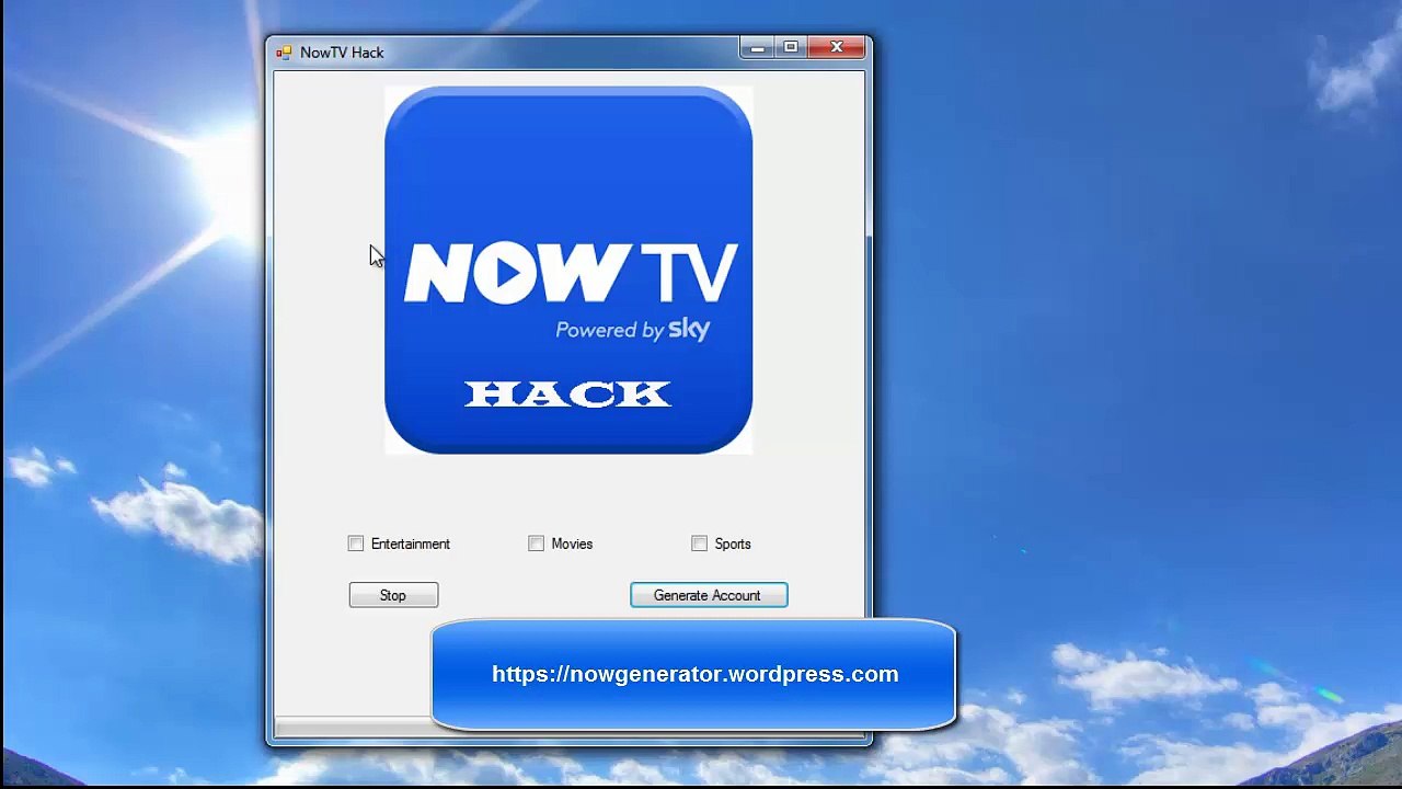 Now tv hack - how to generate free accounts - video Dailymotion