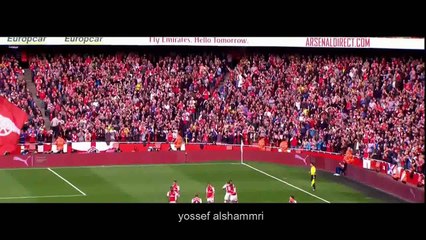 جميع أهداف سانشيز مع ارسنال هذا الموسم 2014-2015