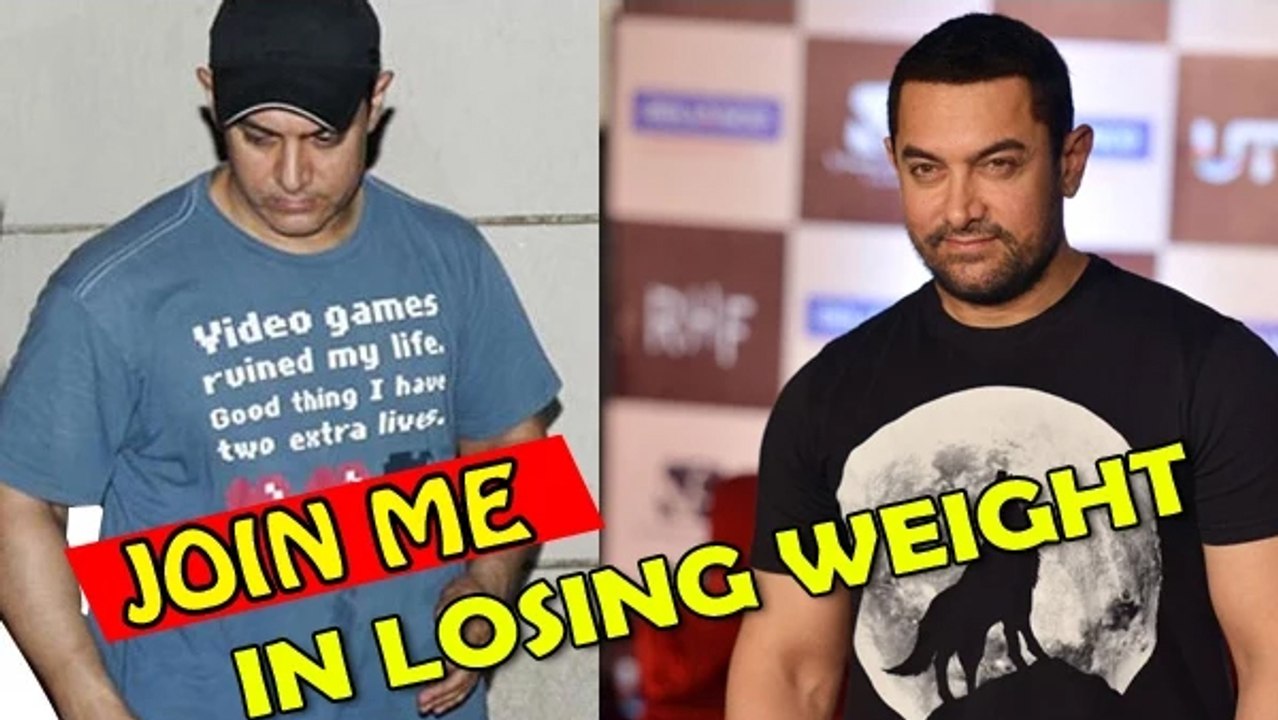 Join Me In LOSING Weight, Says Aamir Khan