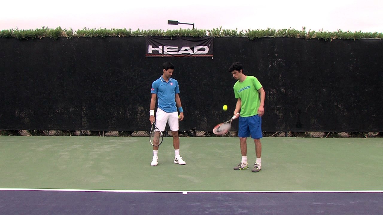 Frame & Play: Level 4: "Half Twists" with Djokovic, Murray, Cilic, Tomic and Verdasco