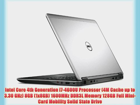 Dell Latitude E7440 Intel Core i7 2.1GHz 8GB 128GB SSD 14 W8 Pro (Silver)