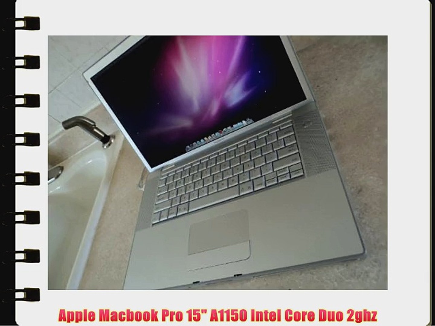 Apple Macbook Pro 15 A1150 Intel Core Duo 2ghz - video Dailymotion