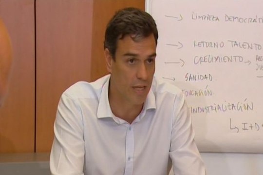 Sánchez pide a Rajoy un cambio en sus políticas