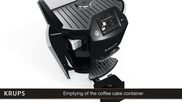 Animation 3D Descaling intégrée dans notre application 3Dswipe pour Krups Automatic Expresso