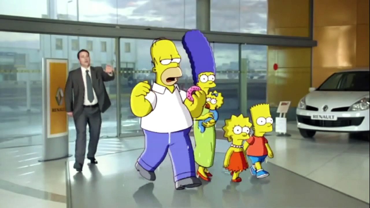 Flemish Simpsons Commercial for Renault (HD & English Subtitles)