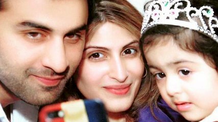 Ranbir's CUTE Moments With Sister And Niece