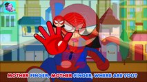 Finger Family (Spider Woman Family) Parody | Nursery Rhymes | Characters Finger Family | CFF