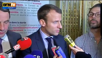 Simplification administrative: "c’est bon pour l’activité économique", se réjouit Macron