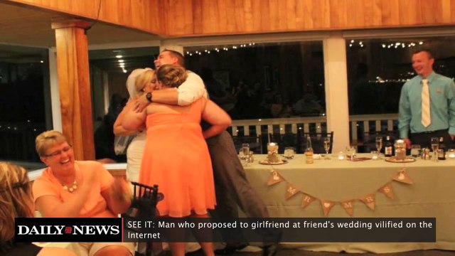 It was bride's idea, says woman in criticized wedding proposal photo