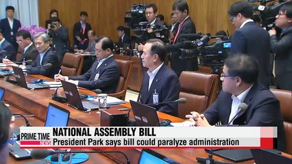 President Park says bill on ordinance change cannot be accepted