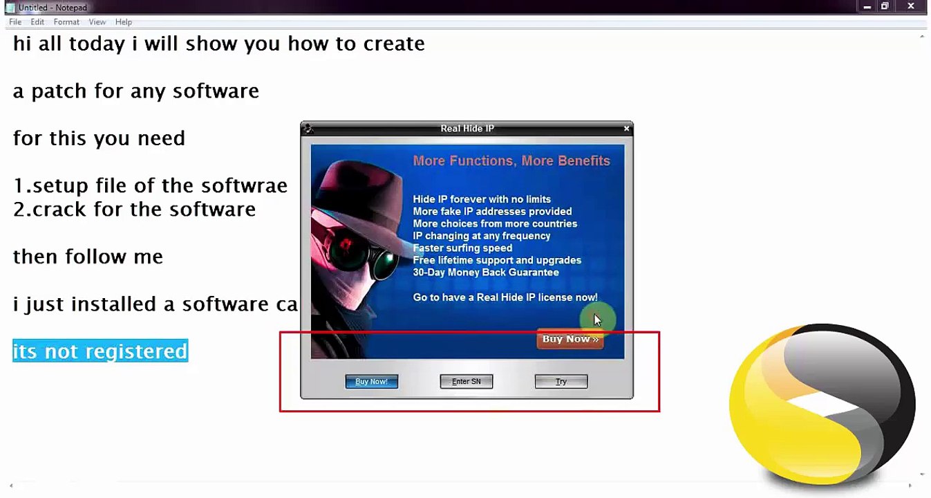 How to make patch for any Software with Dup2 Patcher