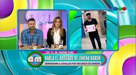 Grave denuncia de Jimena Barón