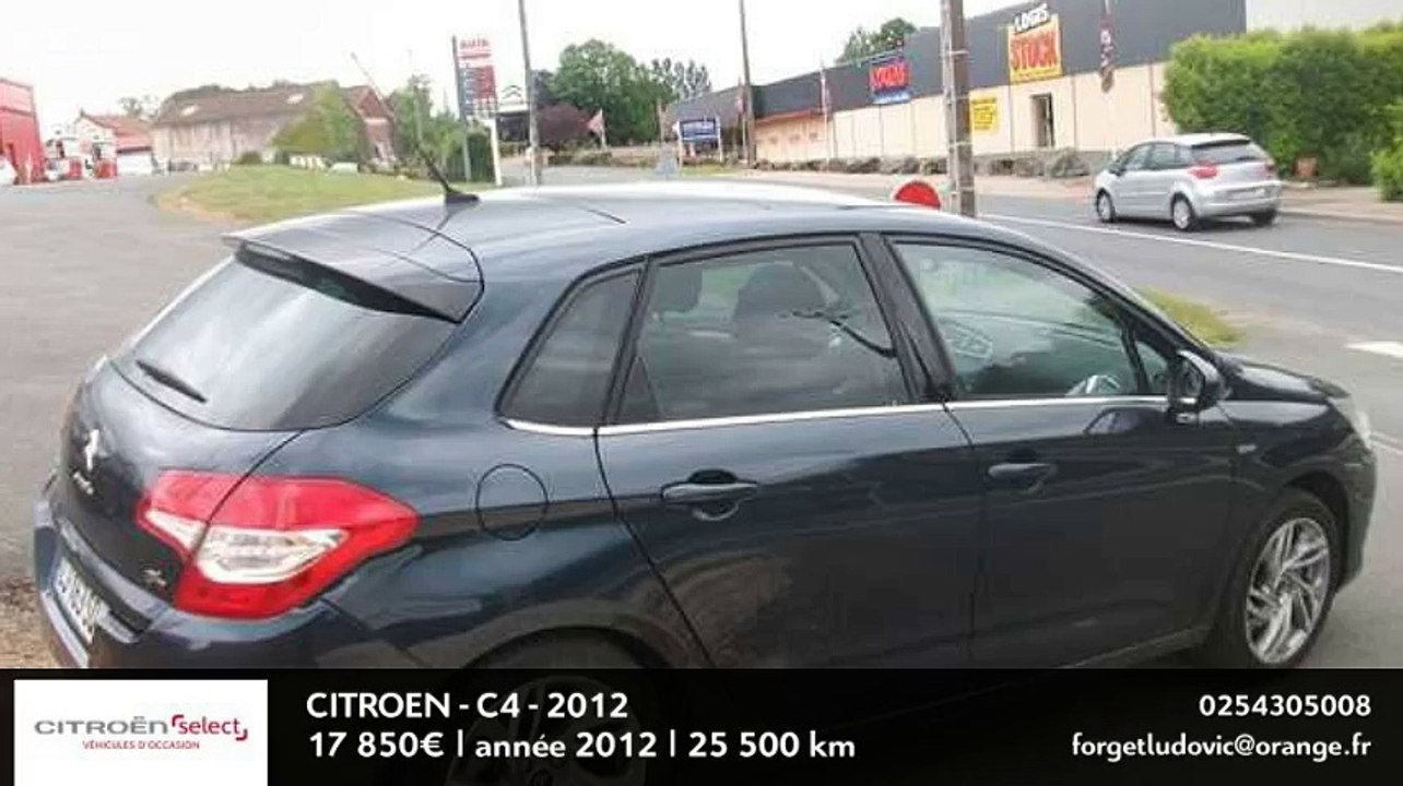 Annonce Occasion CITROëN C4 II e-HDi 110 Airdream Exclusive + BMP6 2012