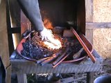 Blacksmithing : How To Make Inlaid Tenon Joints