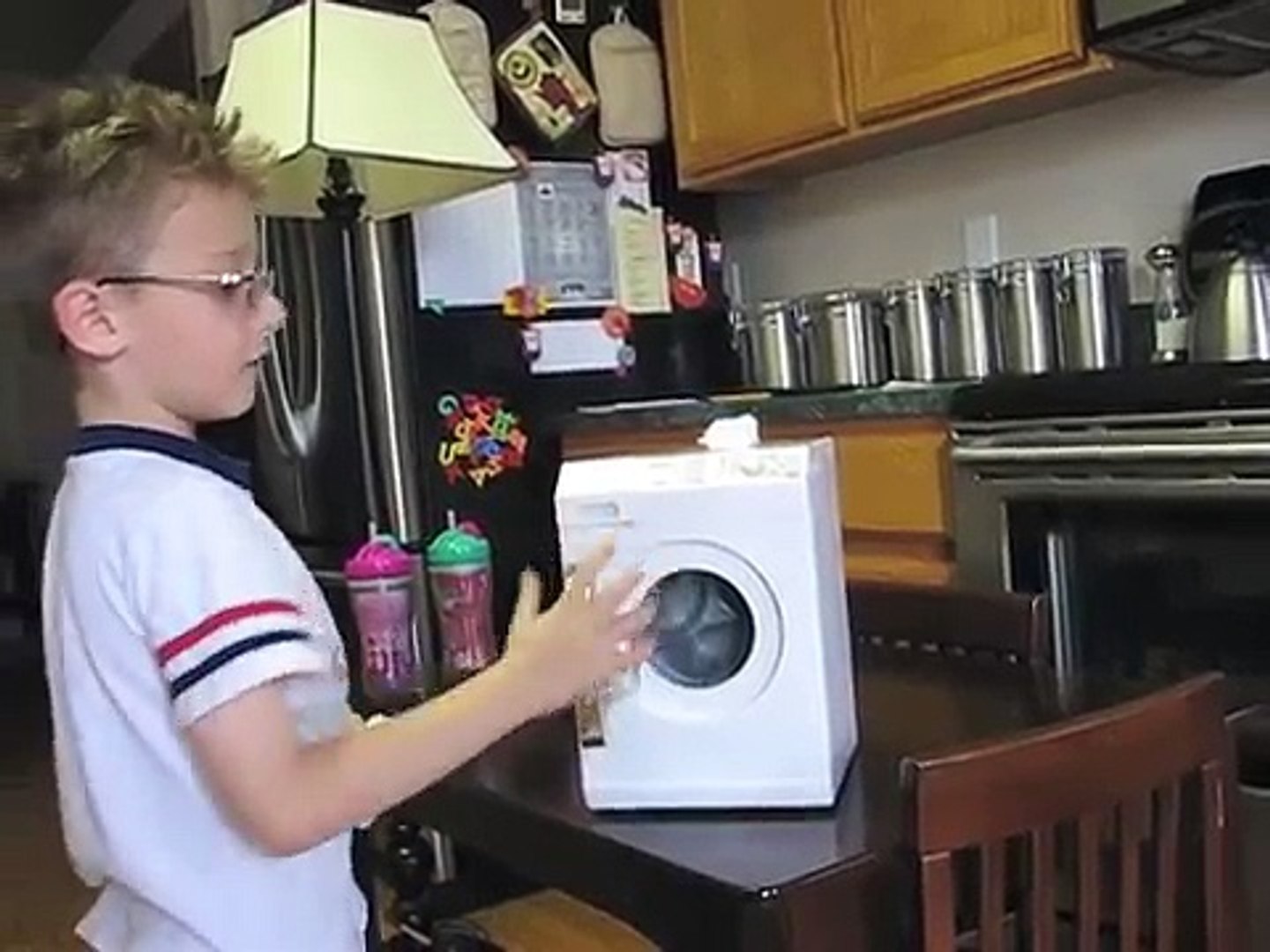 toy washing machine video