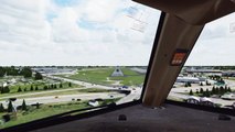 FSX Delta Boeing 777 Landing @ Buffalo Niagara ( HD )