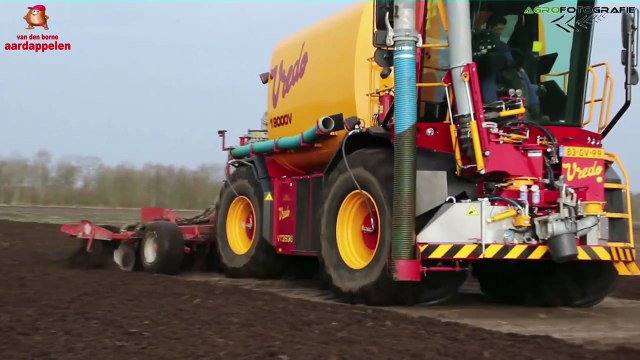 Vredo 19000V Loonbedijf Van Raak proefveld bemesten bij Van Den Borne aardappelen [HD]